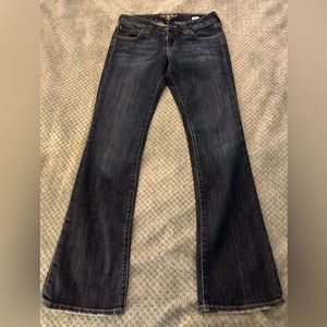 Lucky Brand Lola Boot Blue Jeans Size 2 / 26 Waist - EUC